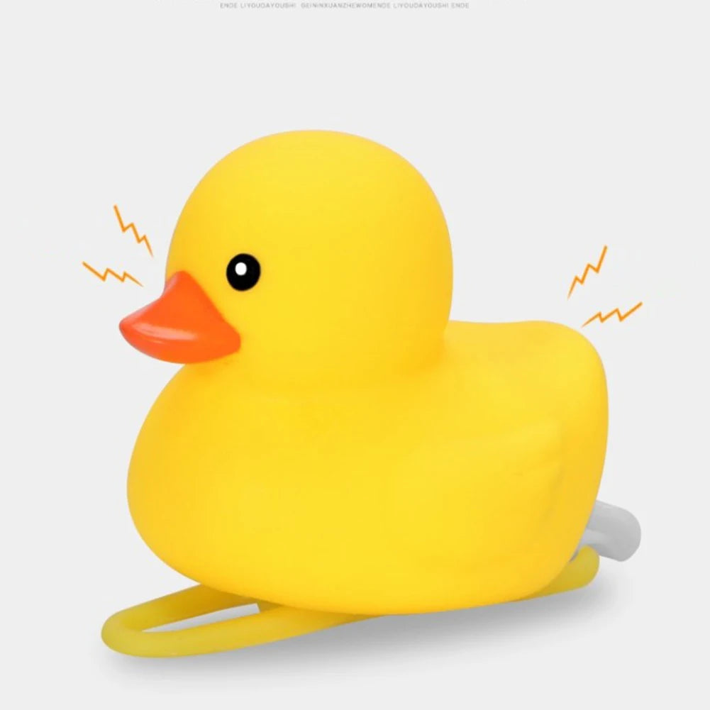 Small Yellow Duck with Helmet