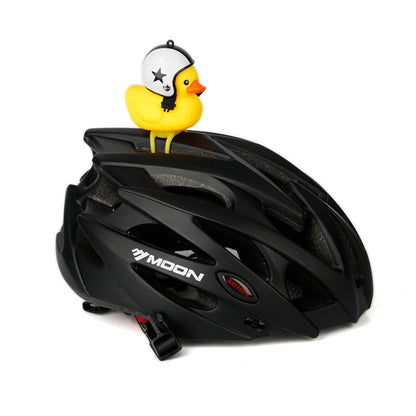 Small Yellow Duck with Helmet