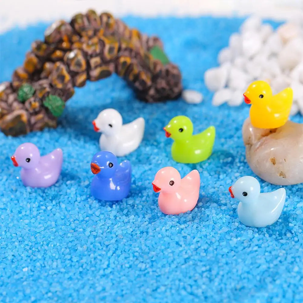 Tiny Resin Ducks 100 PCS