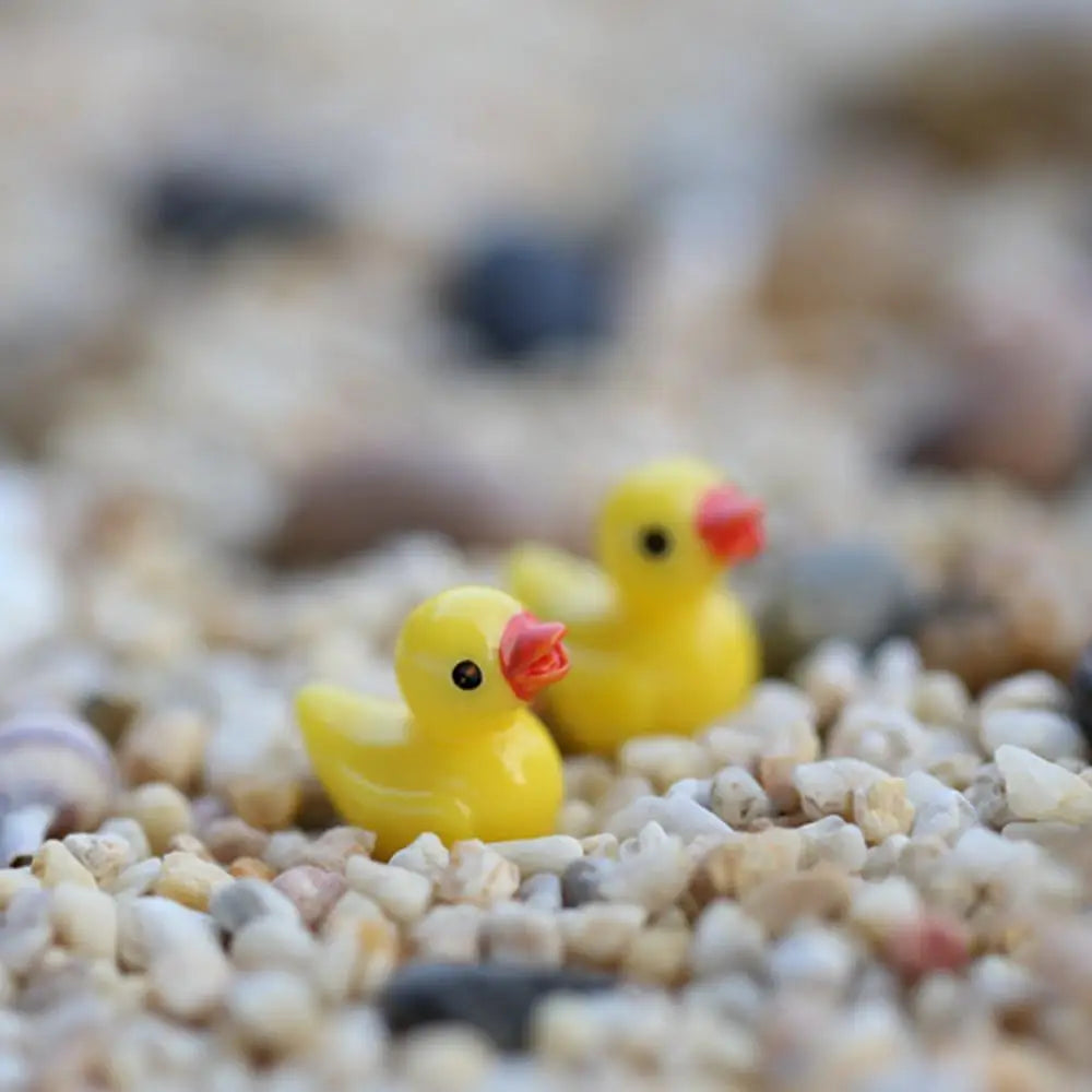 Tiny Resin Ducks 100 PCS