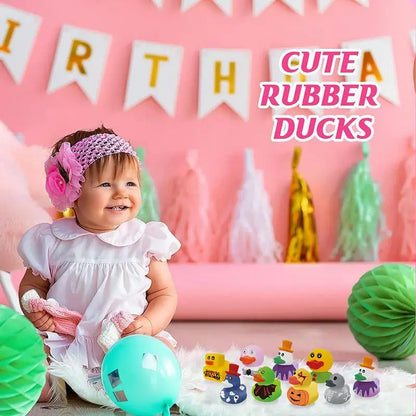 24 PCS MINI Halloween Rubber Ducks