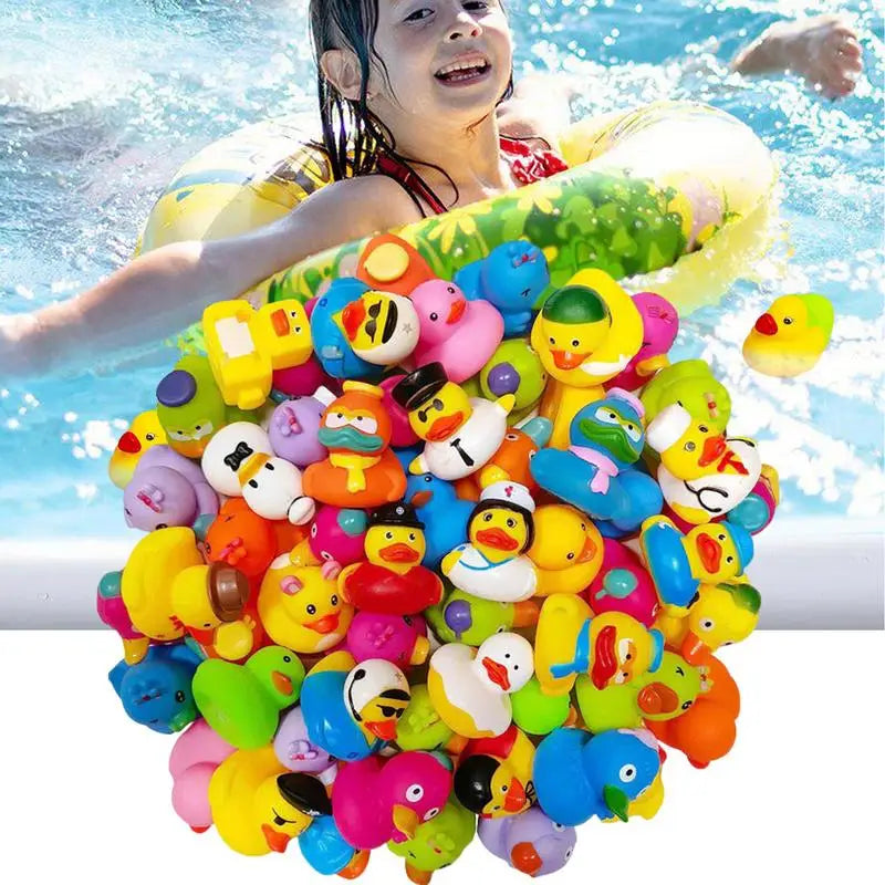 50 Pcs Rubber Ducks