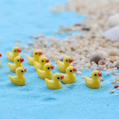 Tiny Resin Ducks 100 PCS