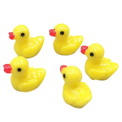 Tiny Resin Ducks 100 PCS