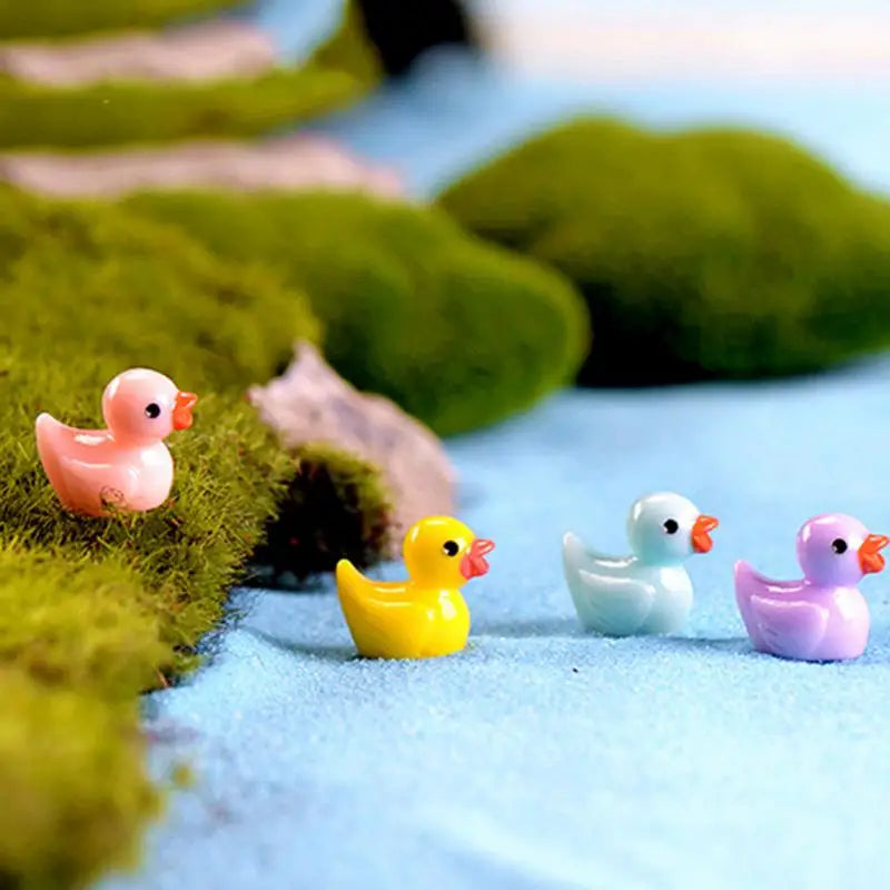 Tiny Resin Ducks 100 PCS