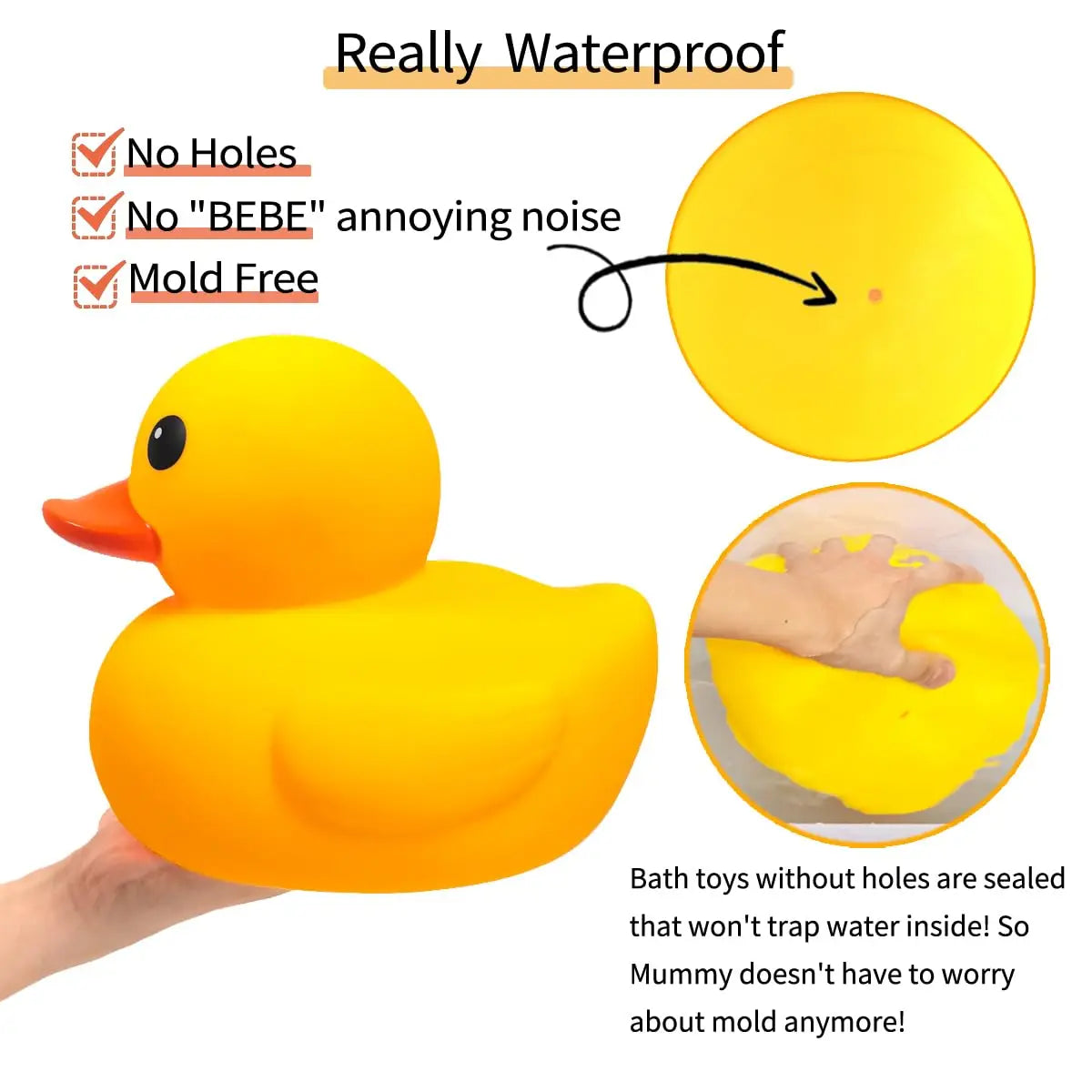 Giant Rubber Duck 10.3"