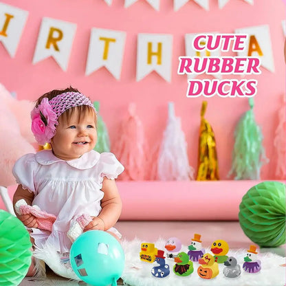 24 PCS MINI Halloween Rubber Ducks